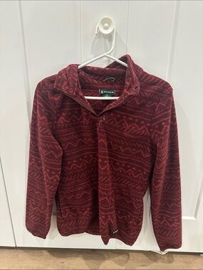 Demi-zipper veste Woods